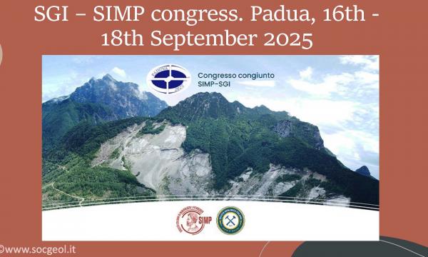 SIMP &ndash; SGI congress. Padua, 16th - 18th September 2025